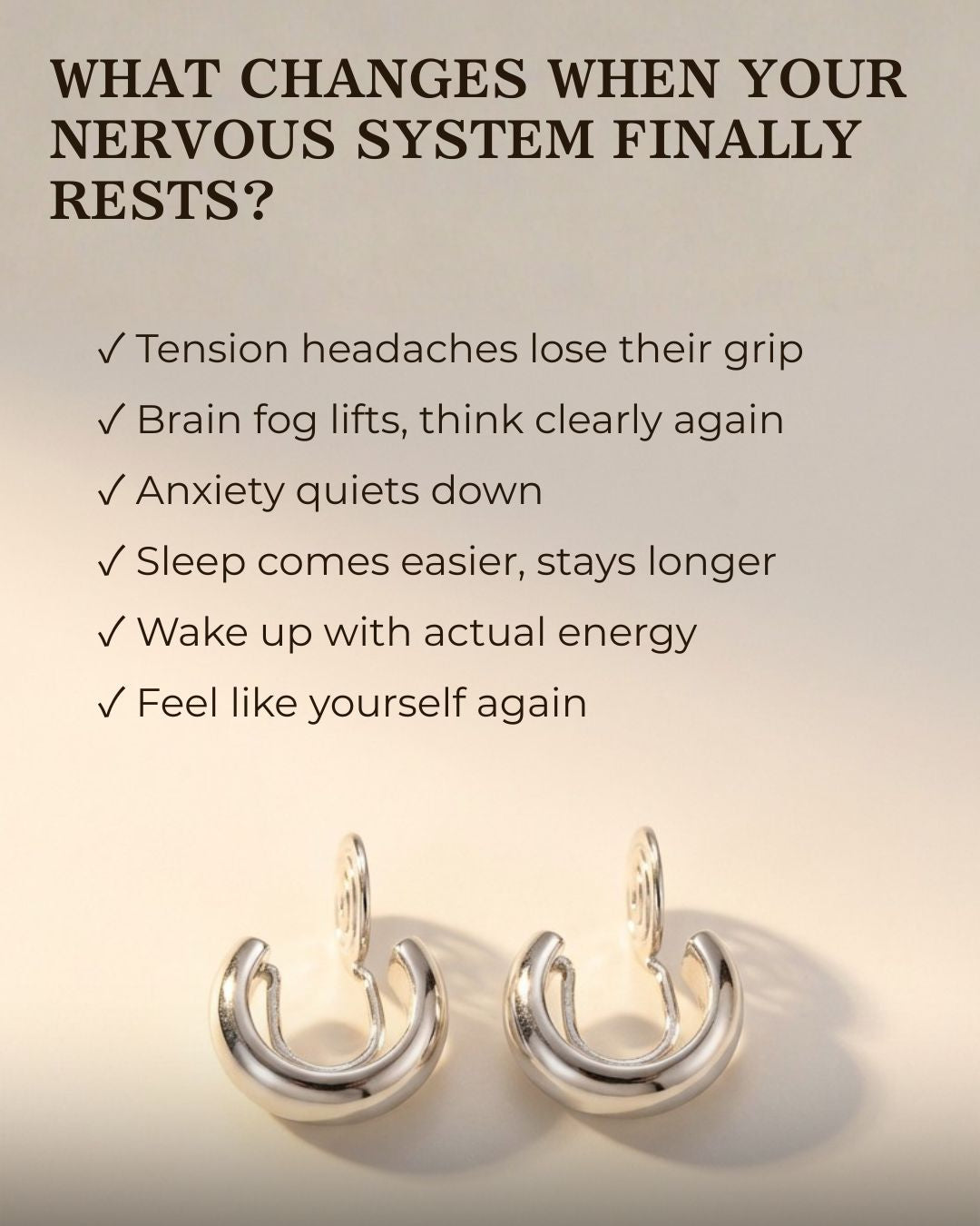 EARMONY® | The Acupressure Earrings for Women's Nervous System Relief