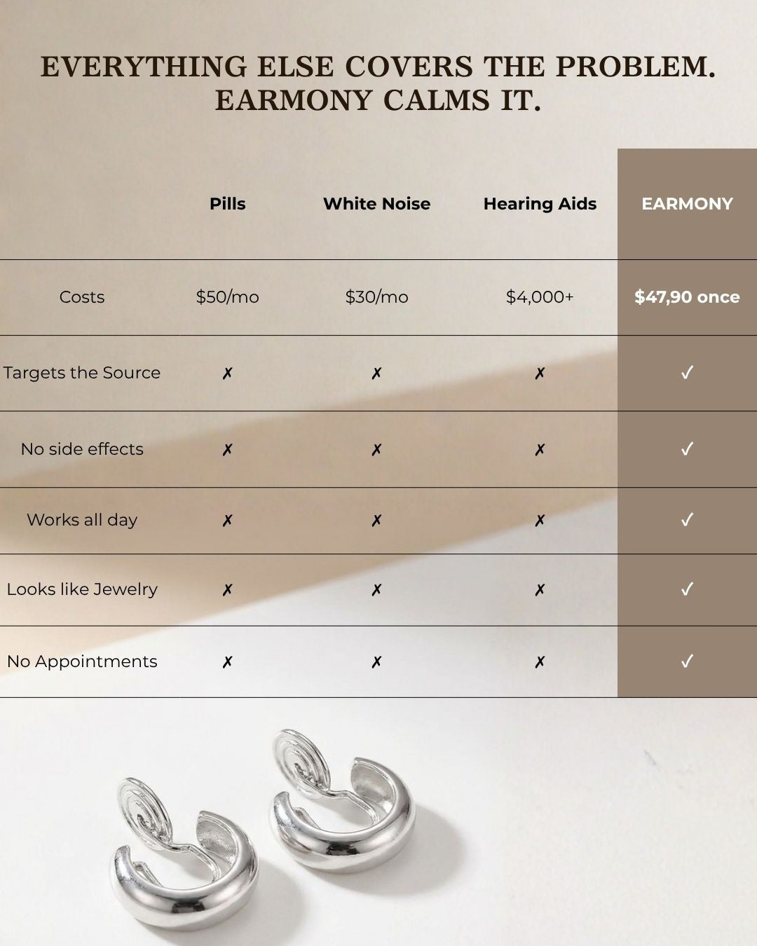 EARMONY® | The Acupressure Earrings for Women's Nervous System Relief